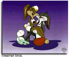 Space Jam - Bugs & Lola Bunny: Basketball Court-Ship