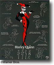 Model Sheet: Harley Quinn
