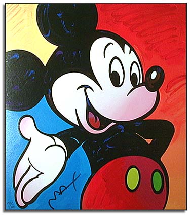 Mickey Mouse By Peter Max