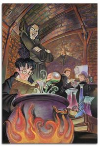 Harry Potter & The Sorcerer's Stone In Potions Class By Fred Bode